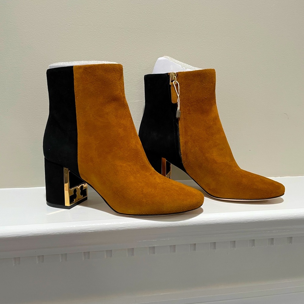 Tory Burch Gigi Suede Booties 7.5